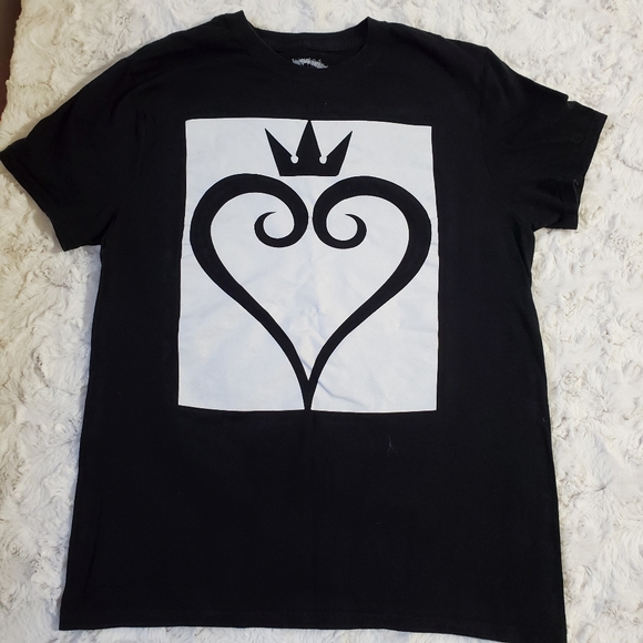 DISNEY Kingdom Hearts black graphic short sleeve top sz.Med - Picture 5 of 5